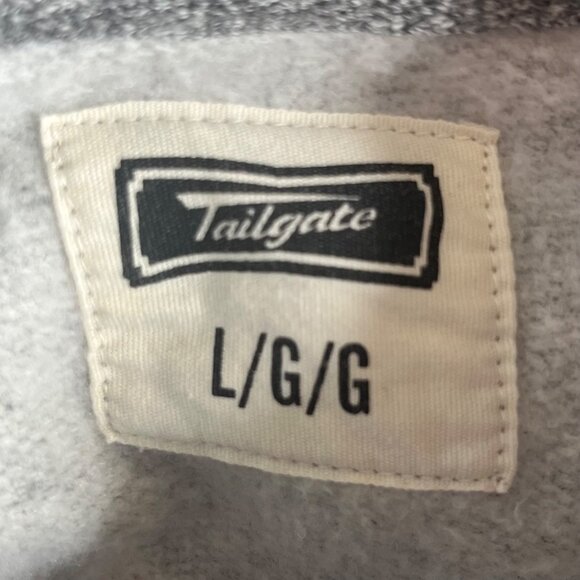 Penn State Snap Sweatshirt Womens Large Gray Tailgate Fanwear - Picture 7 of 12